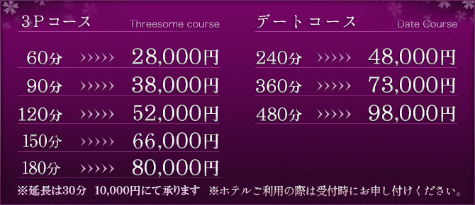 料金表2
